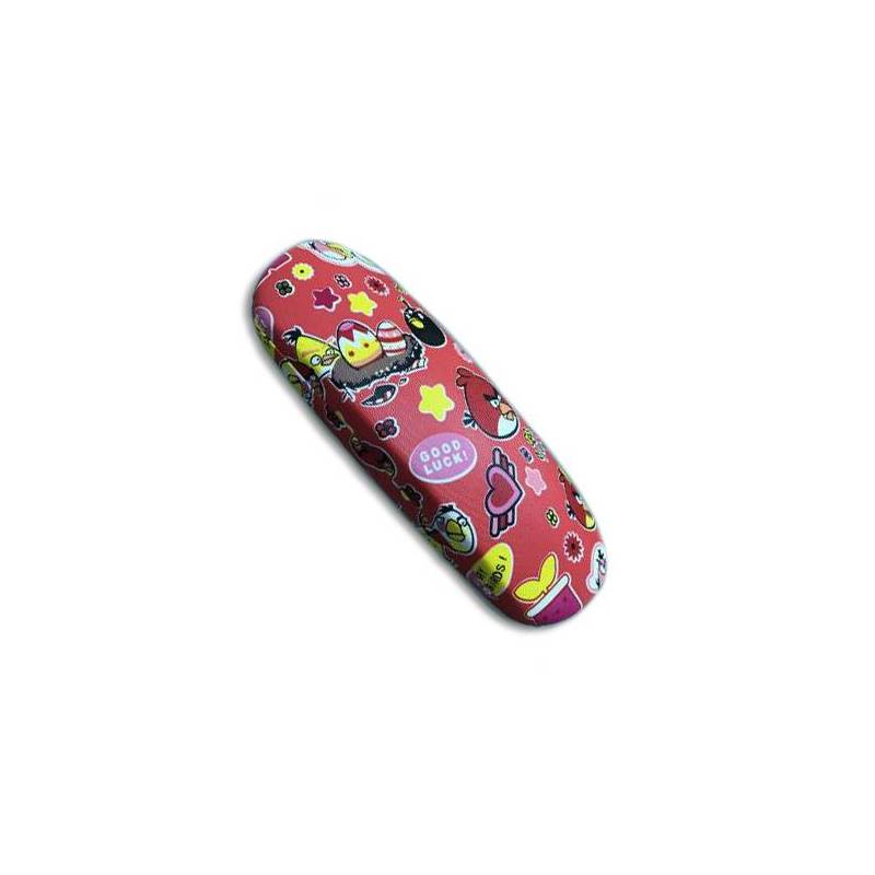 ESTUCHE NIÑO ANGRY BIRDS ROJO