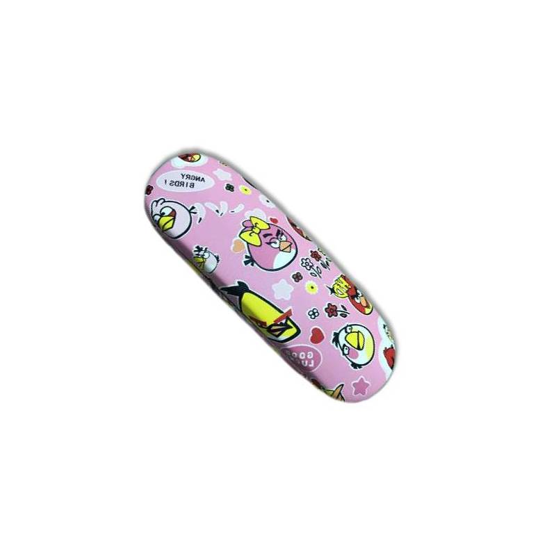 ESTUCHE NIÑO ANGRY BIRDS ROSA