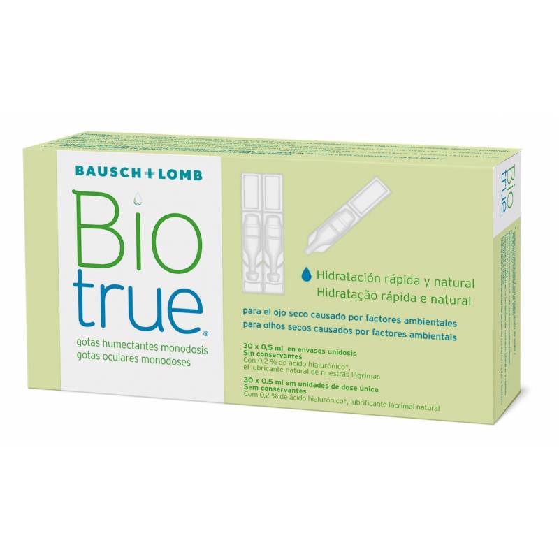 BioTrue - Gotas Humectantes Multidosis - 30 x 5ml