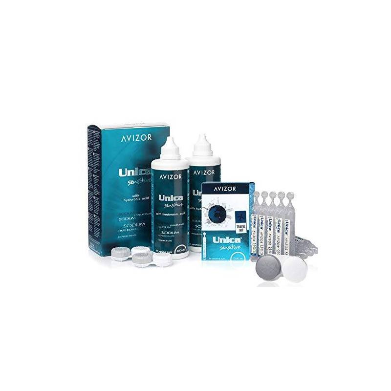 Pack Única Sensitive 2 x 350ml + Kit Monodosis de Viaje Pack Única Sensitive 2 x 350ml + Kit Monodosis de Viaje