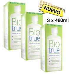 Biotrue, Pack de 3 x 480 ml