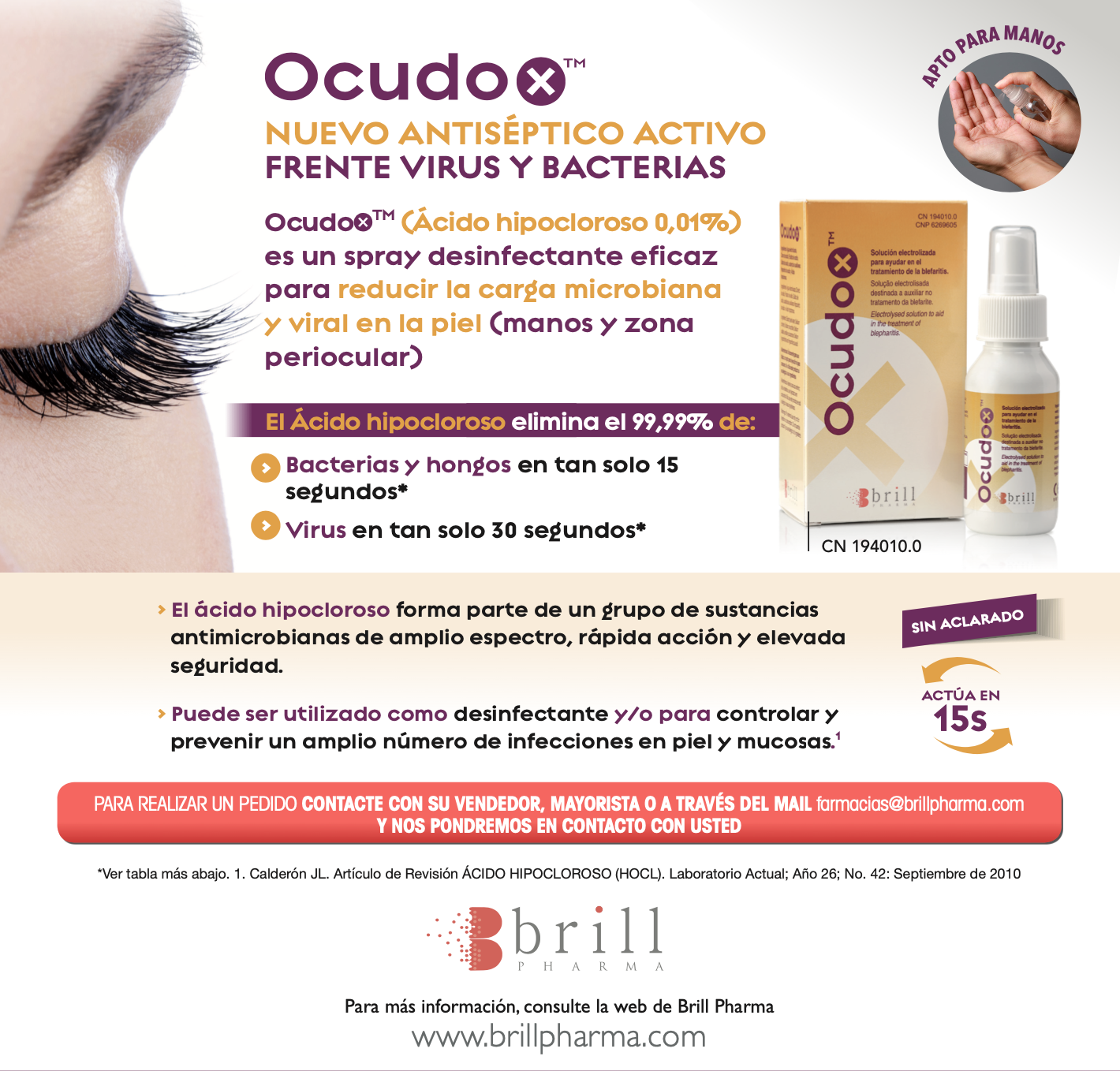 Eficacia probada de Ocudox